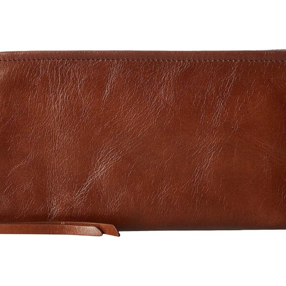 HOBO Women's Vintage Leather Remi Wallet Clutch (Woodlands) - Picture 1 of 4